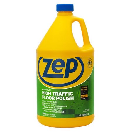ZEP Professional Strength High Gloss High Traffic Floor Finish Liquid 128 oz ZUHTFF128